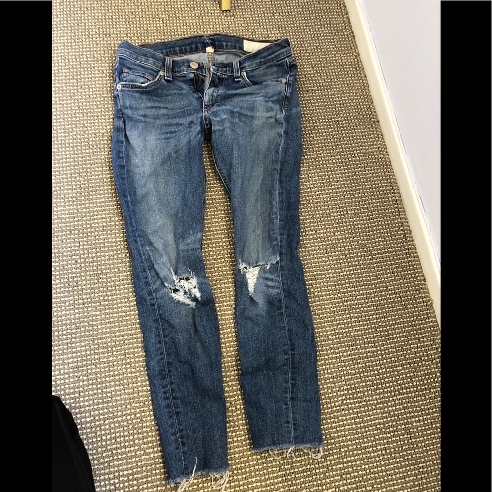 Rag & bones Distressed jeans